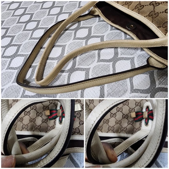 Authentic Gucci GG Canvas New Britt Medium Shoulder Bag - Picture 14 of 14